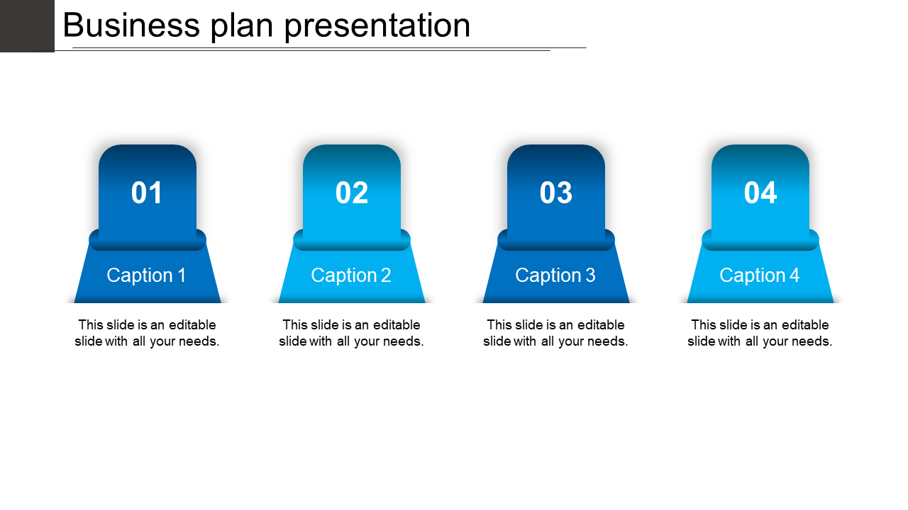 business plan presentation-business plan presentation-blue